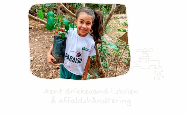 rent drikkevand til børn og affaldssortering i paraiso